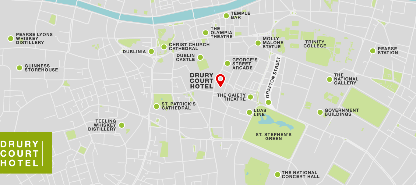 Drury Court Hotel Centrally Located